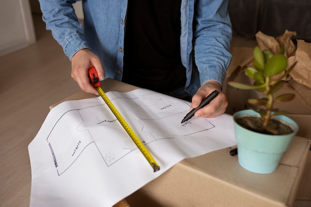 Voorbereiding en planning van de badkamer renovatie
